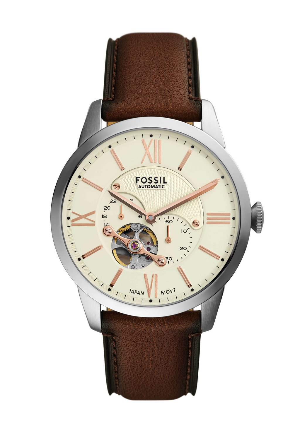 

Часы TRADITIONAL Fossil, коричневый