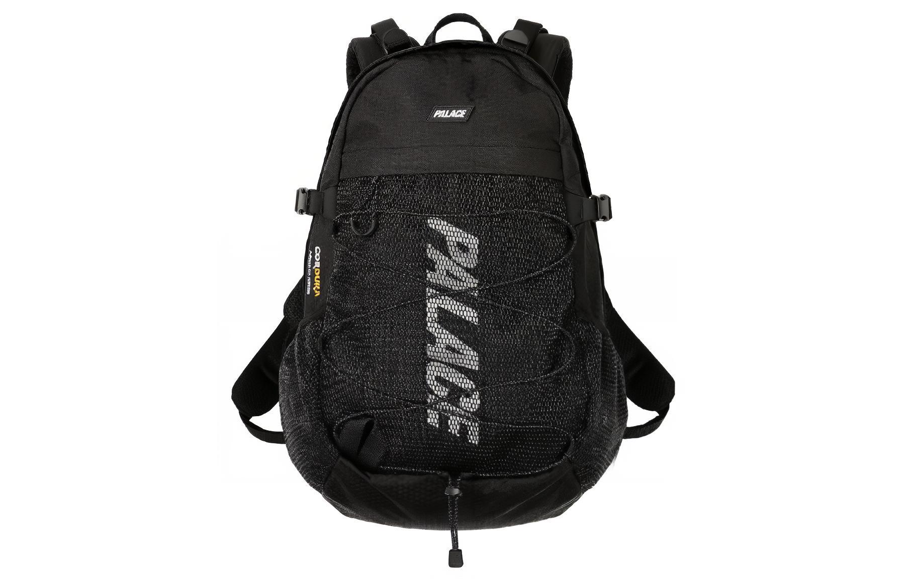 

PALACE Рюкзак из экологичного кордуры с шестигранным рипстопом 'Black'