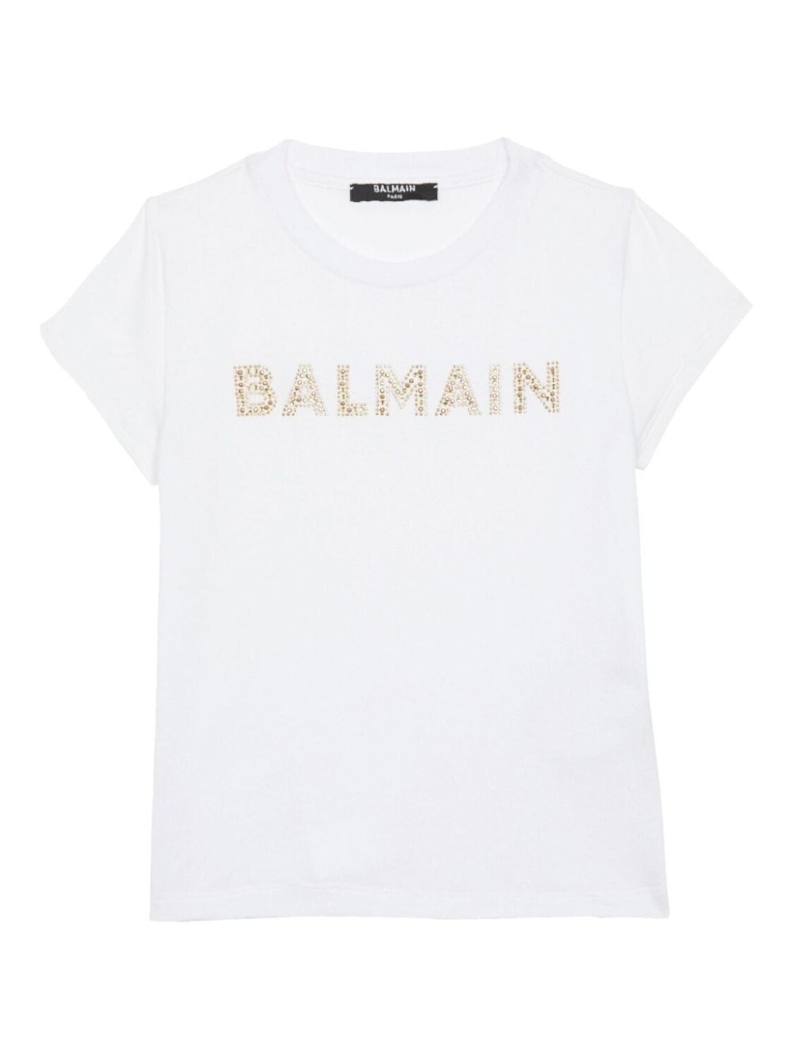 

Balmain Kids футболка с логотипом, белый