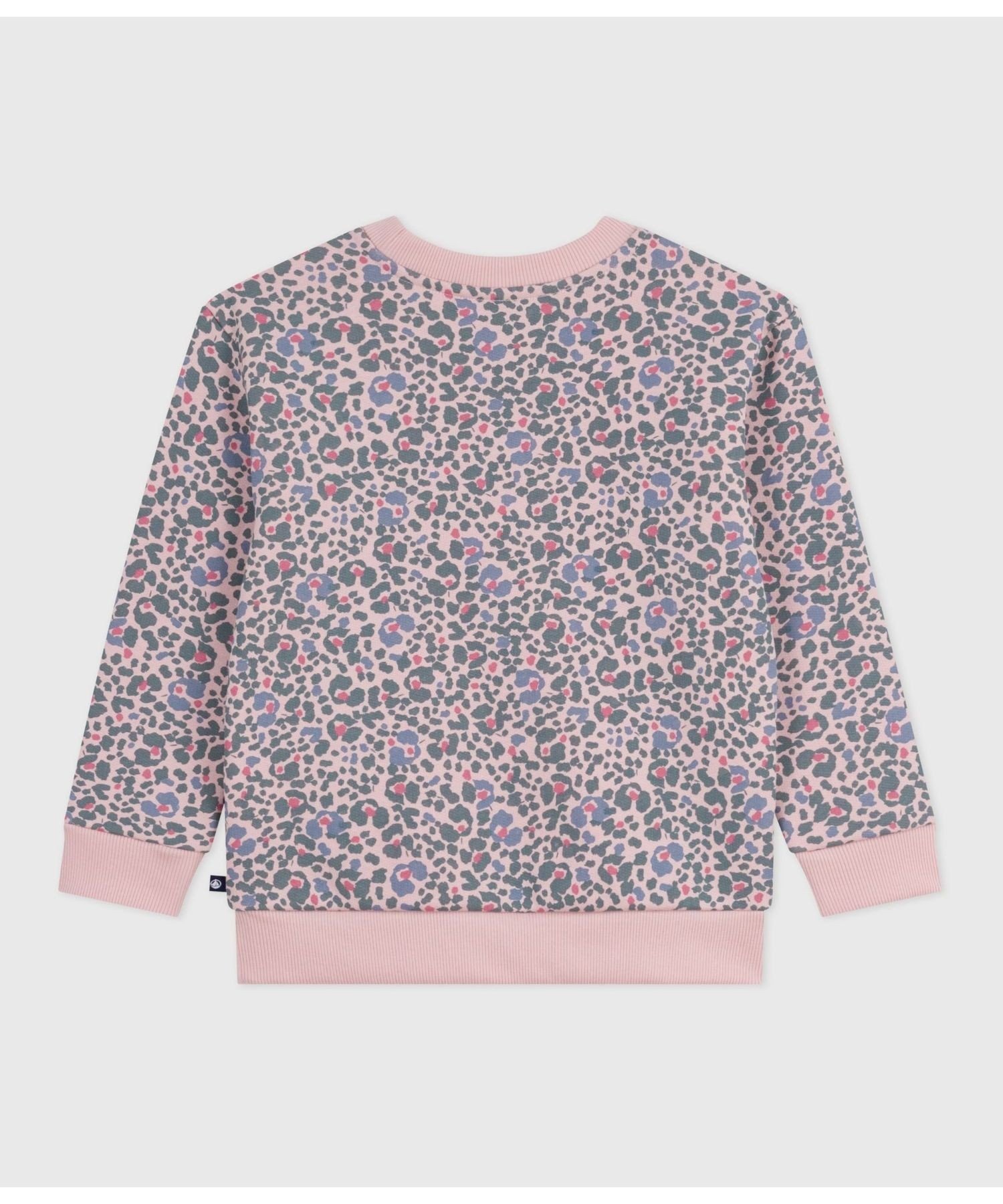 Пуловер из толстовки PETIT BATEAU, Light Pink/Multicolor — фото 3
