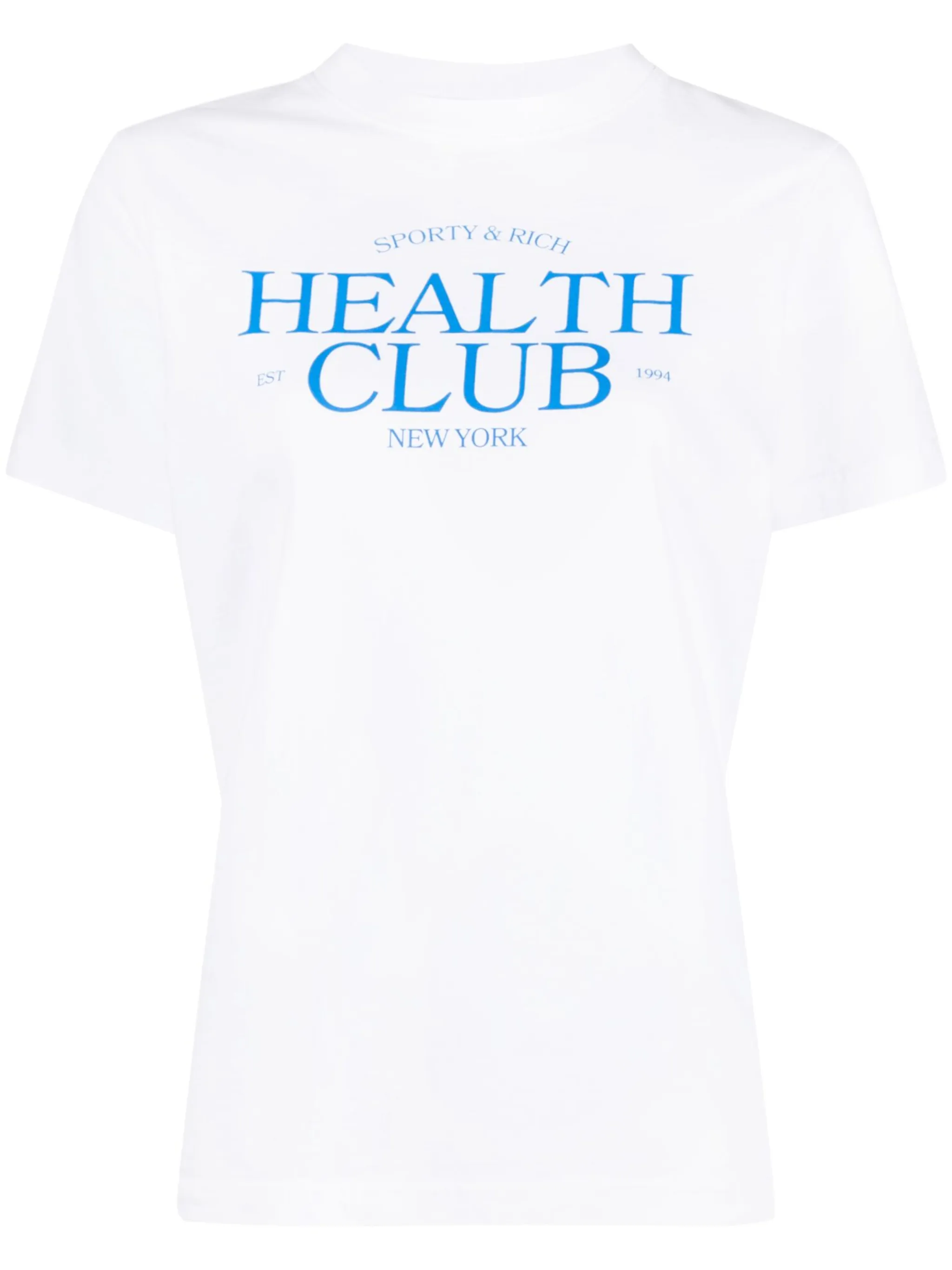 

Футболка с логотипом Sporty & Rich, белый