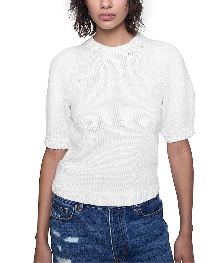 

Свитер с коротким рукавом Celeste Rebecca Minkoff, белый