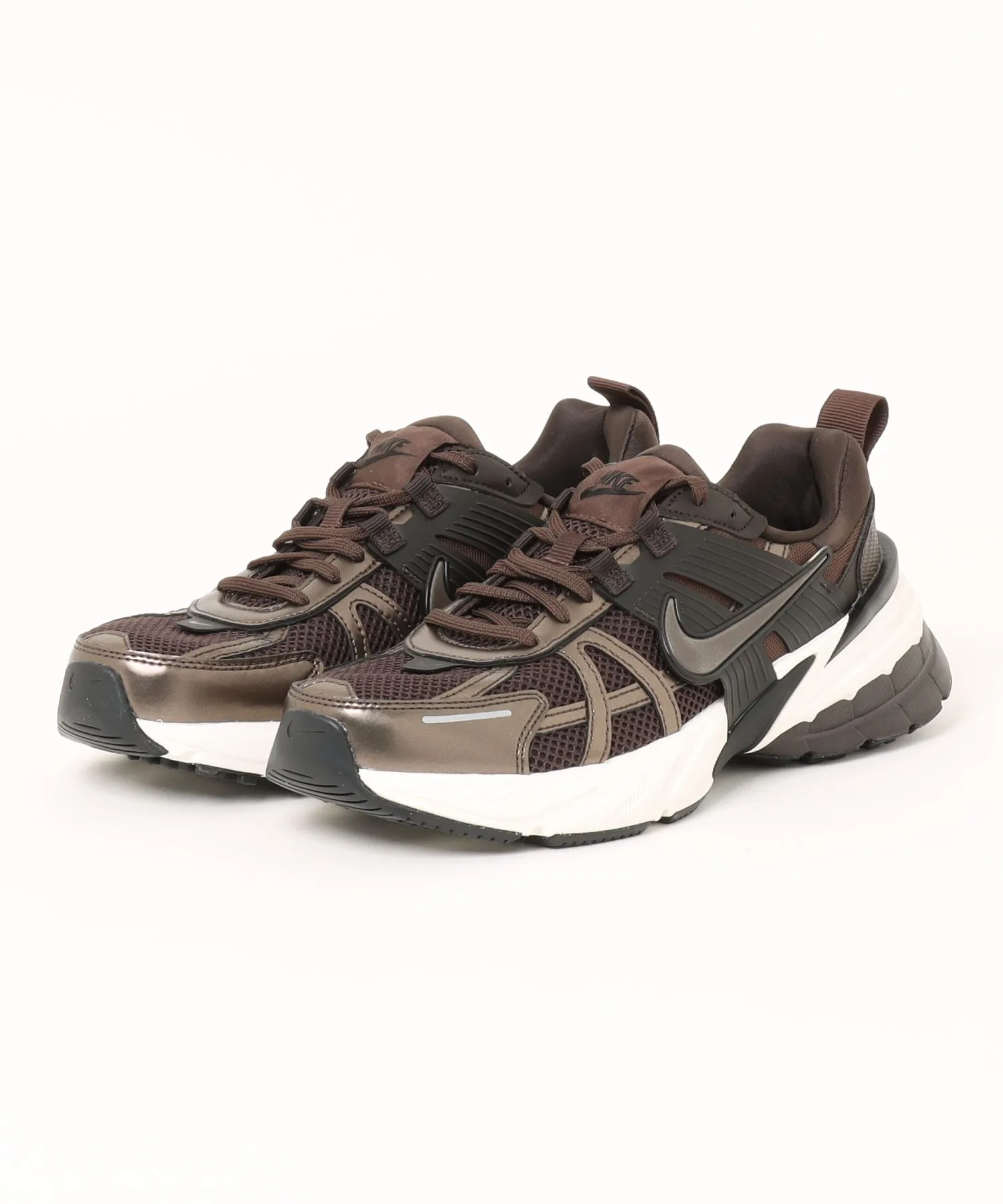 Мужские кроссовки для бега NIKE V2K RUN коричневые — фото 2