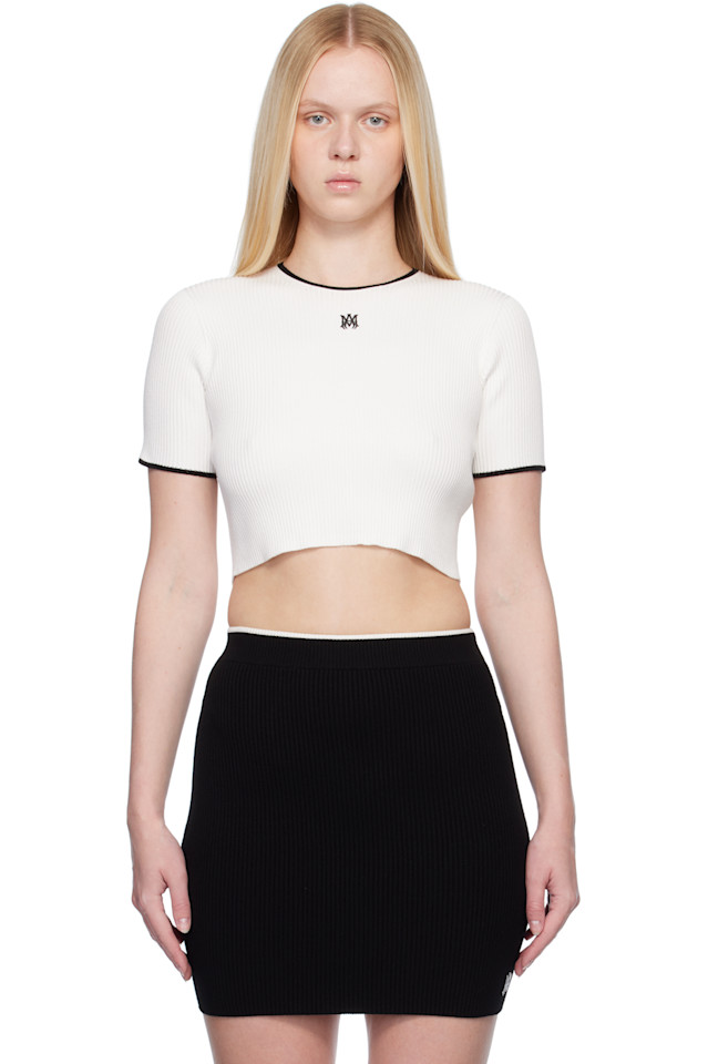 

Детская футболка Ma baby Amiri, цвет ivory