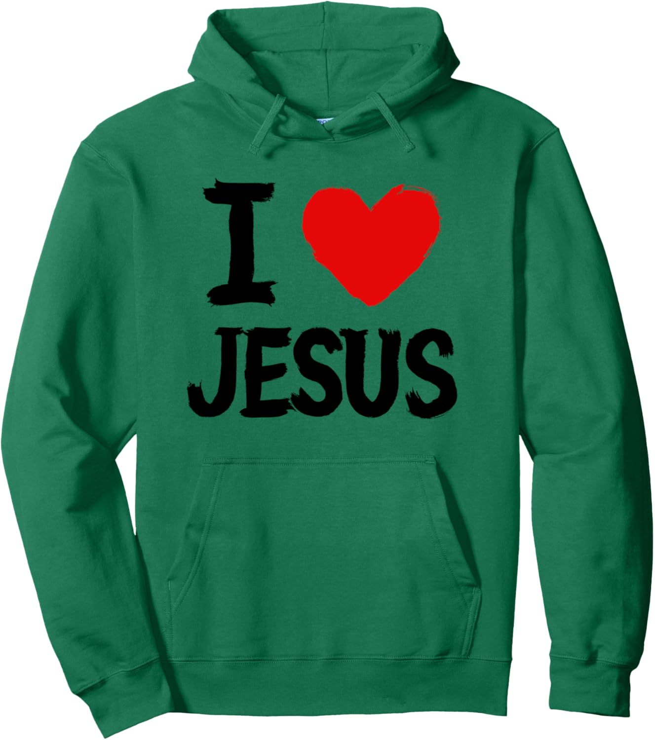 

Толстовка с надписью «Я люблю Иисуса» Love Jesus Funny Lover