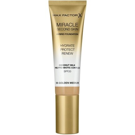 

Max Factor Miracle Second Skin Увлажняющая основа Golden Medium 30 мл