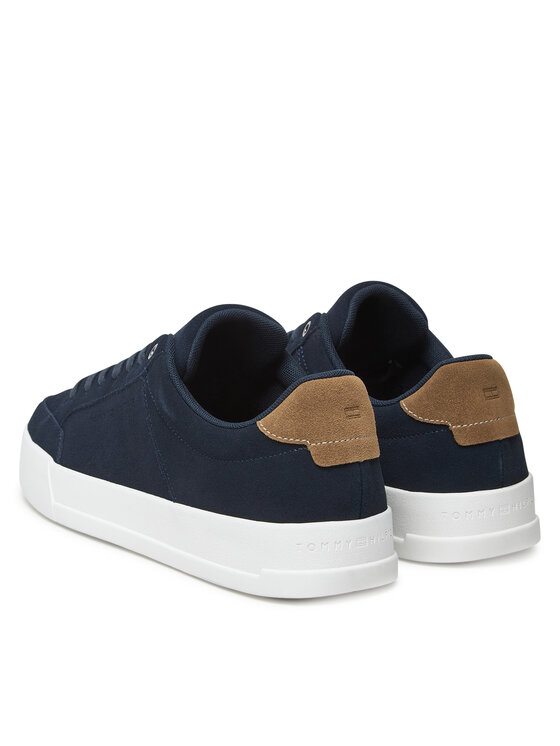 Кроссовки Th Court Summer Suede FM0FM05517 Tommy Hilfiger, синий — фото 3