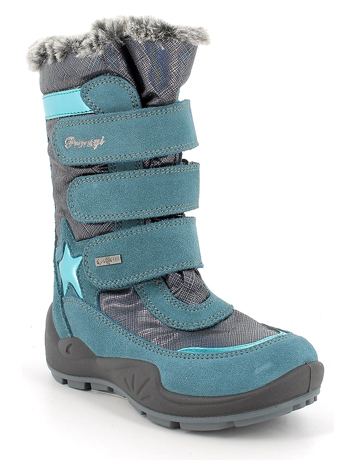 

Сапоги Primigi Leder-Winterstiefel, цвет Türkis/Grau