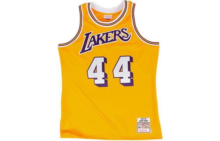 

Футболка Mitchell & Ness 'NBA La Lakers 71 Jerry West' Authentic Mitchell Ness, желтый