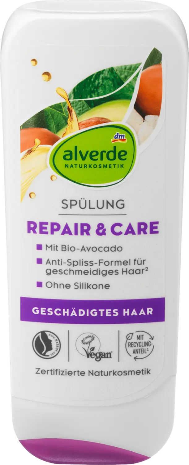 

Кондиционер alverde NATURKOSMETIK Conditioner Repair Avocado, Sheabutter, 200 ml