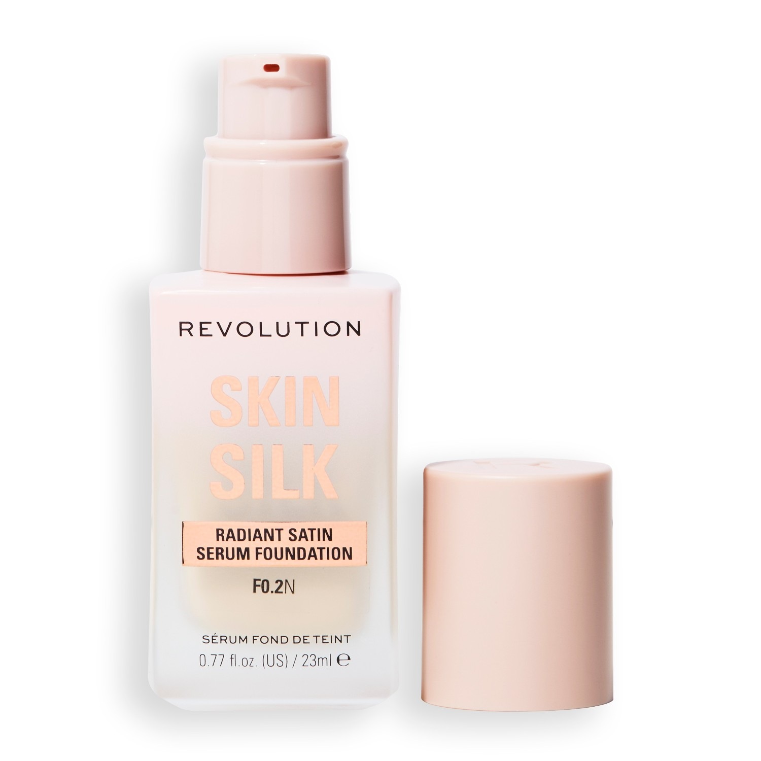 Тональный крем для лица skin silk serum Revolution, f0.2y, объем 23 мл — фото 2