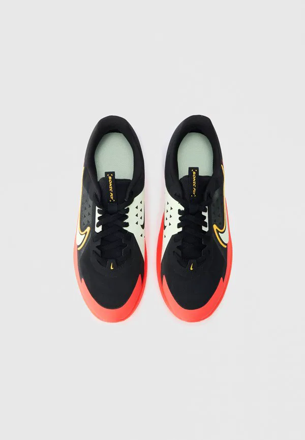 Кроссовки для бега по шоссе sonic fly унисекс Nike Performance, Black/Volt Tint/Laser Orange/Bright Crimson — фото 4