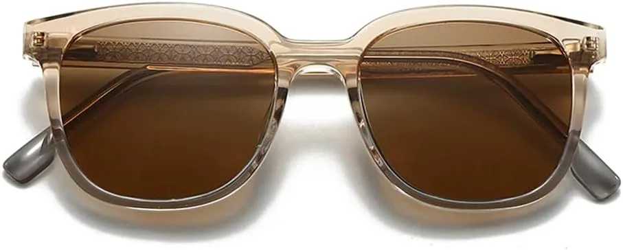 

Женские солнцезащитные очки увеличенного размера с защитой от УФ-излучения UV400 для занятий спортом на открытом воздухе, бега и путешествий UYPTK, C5 Champagne Tea