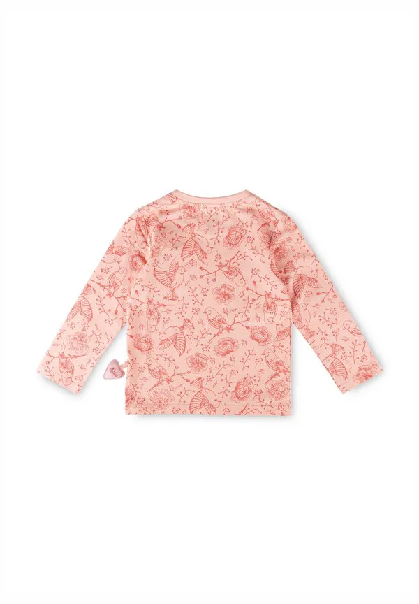 Футболка с длинными рукавами langarmshirt с изображением птиц Sigikid, Hellrosa — фото 2