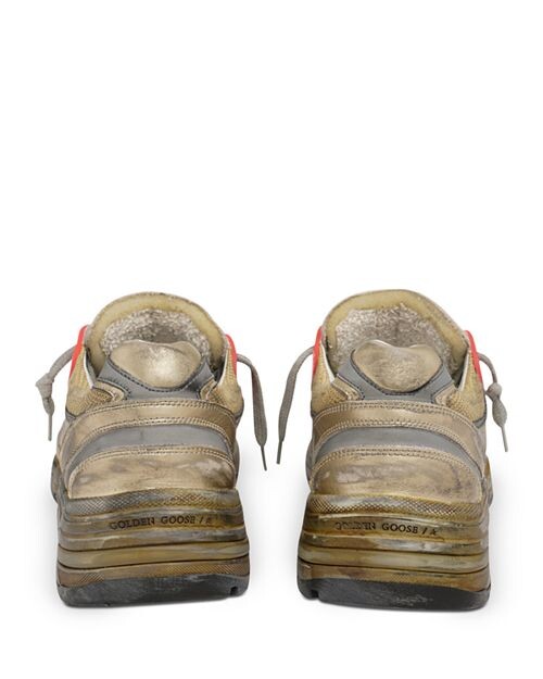 Женские низкие кеды Deluxe Brand Dad-Star Golden Goose, цвет Gold — фото 3