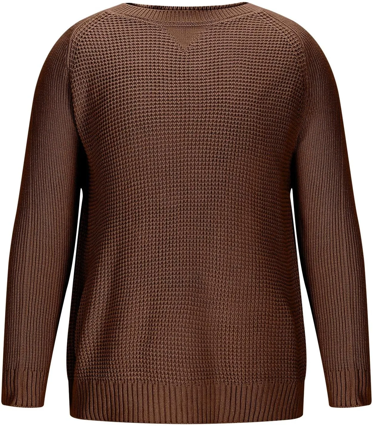 

Мужской вязаный свитер с длинным рукавом Casual Ribbed