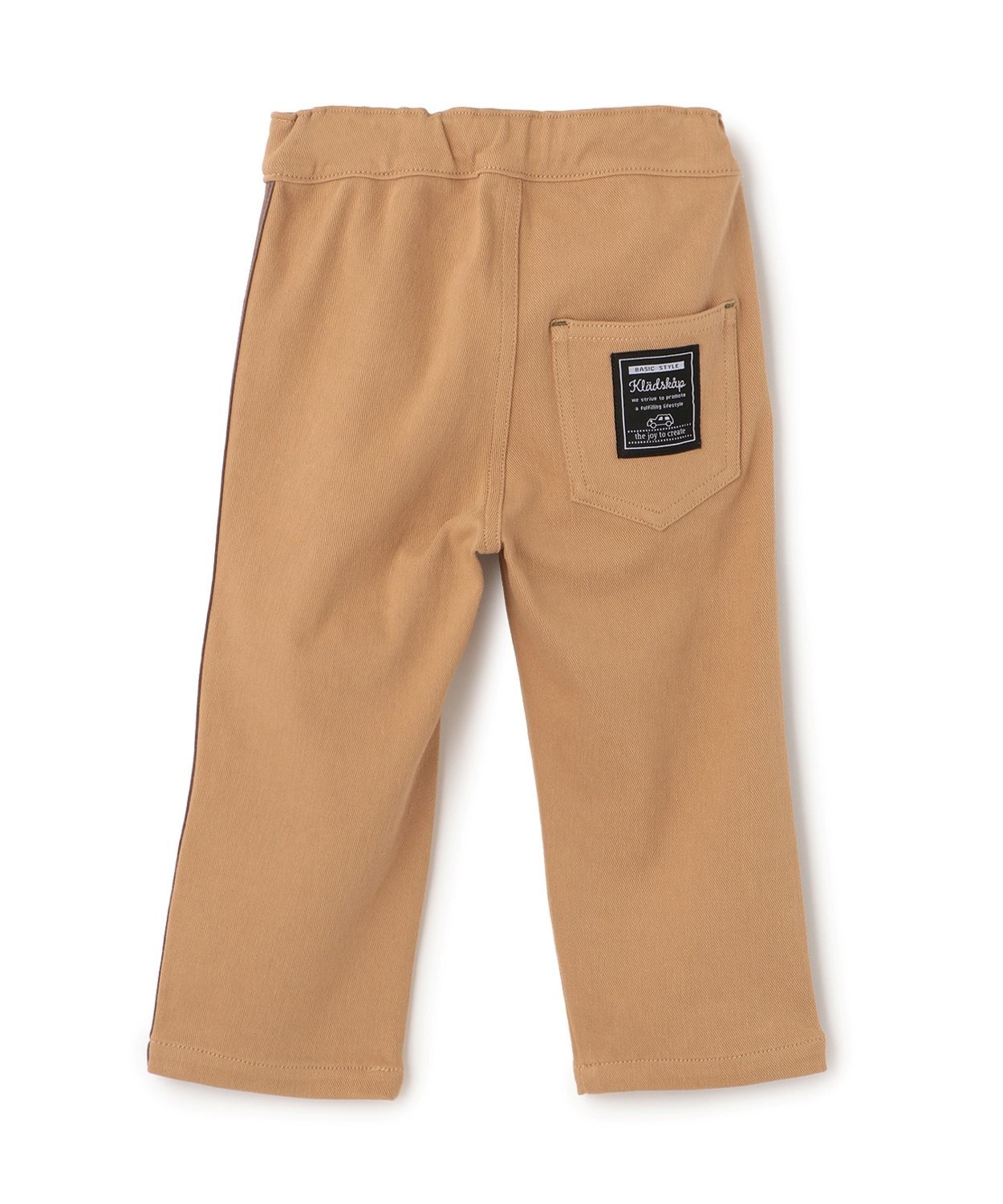 Логотип + длинные брюки художника по боковой линии Kladskap, Beige — фото 2