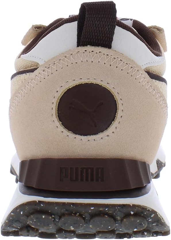 Мужские кроссовки PUMA Rider FV Future Vintage с шнуровкой, повседневные - серые — фото 4