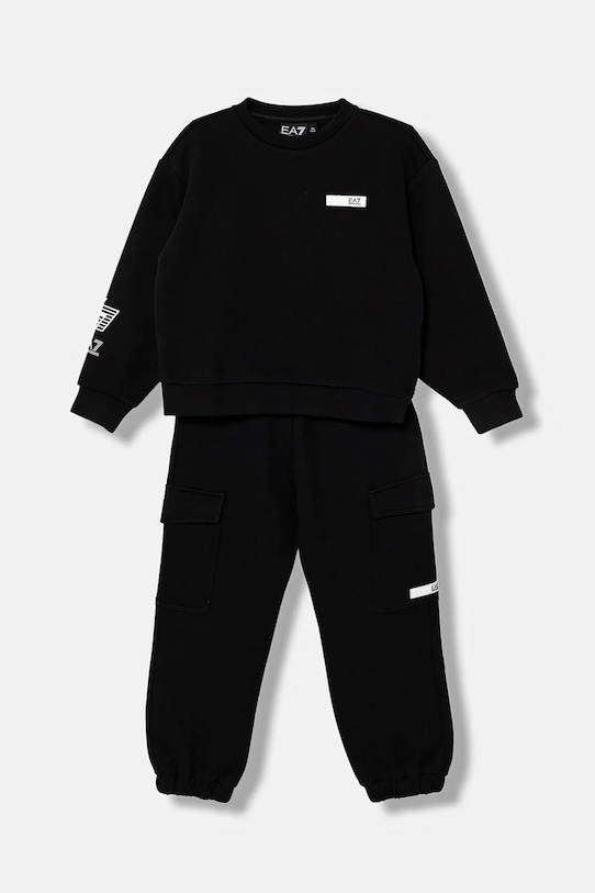 

Детский спортивный костюм Ea7 Emporio Armani, черный