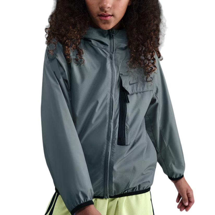 Куртка Sportswear City Utility Kids' Nike, серый/черный — фото 3