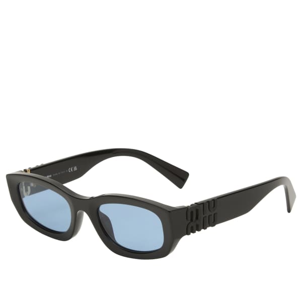 

Солнцезащитные очки B04S Miu Miu Eyewear, черный & светло-синий