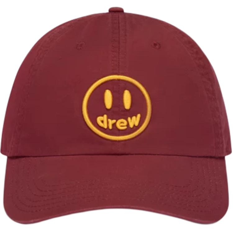 

Drew House Хлопковая бейсболка унисекс красная, Красный, Drew House Хлопковая бейсболка унисекс красная