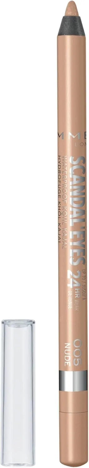 Подводка для глаз Rimmel ScandalEyes Waterproof Kohl Kajal Nude, 1 шт.