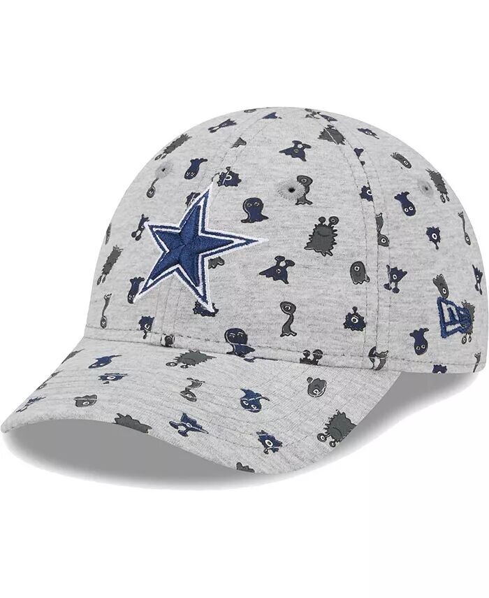 

Серая гибкая шляпа Dallas Cowboys Critter 9FORTY для маленьких мальчиков и девочек New Era