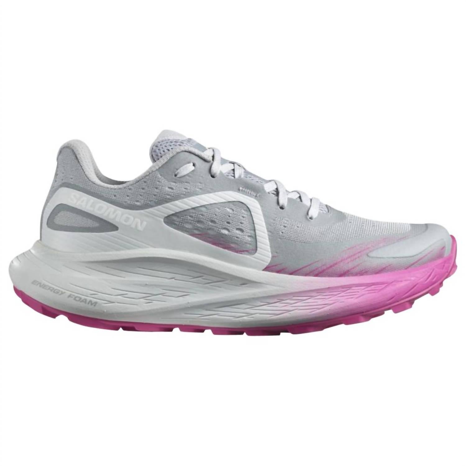 Женские кроссовки для бега Glide Max Tr - B в цвете кварц/синий/розовый SALOMON