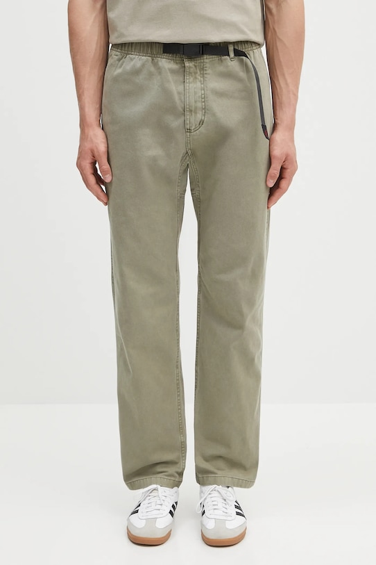 

Хлопковые брюки Pant Gramicci, зеленый