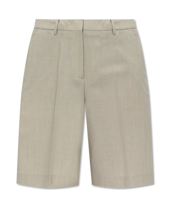 

Шерстяные шорты Golden Goose, серый