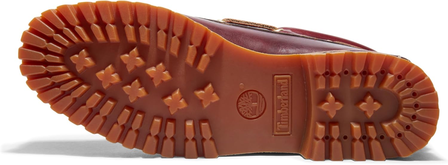 Мужские лоферы Timberland Heritage Classic с тремя люверсами, Burgundy/Brown — фото 4