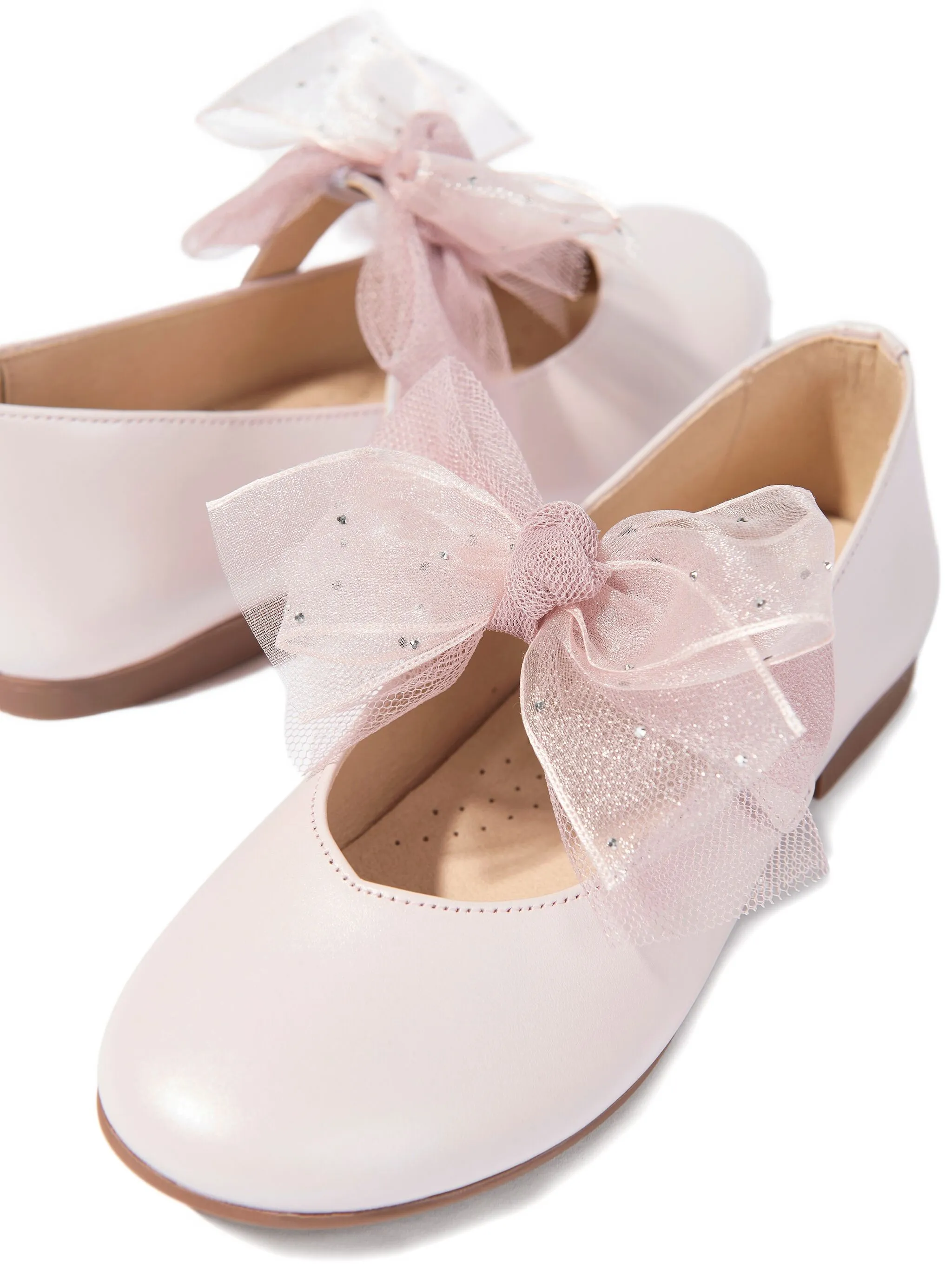 

Балетки с бантом Andanines, розовый