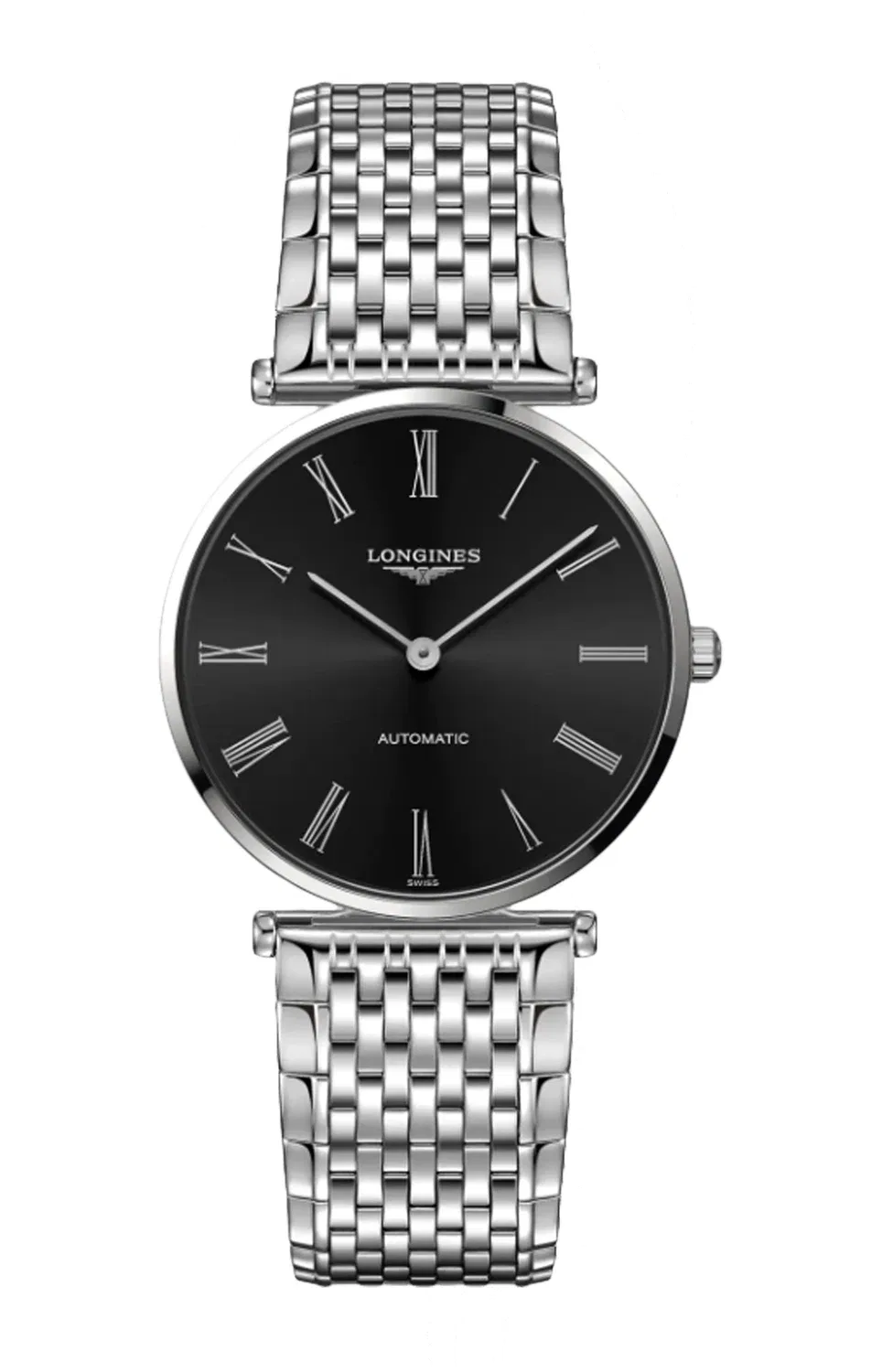 Ла Гранд Классик де Лонжин - L4.908.4.51.6 LONGINES, серебряный