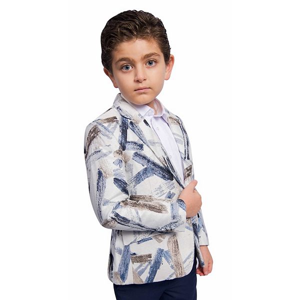 Классическая куртка для мальчиков slim fit Elie Balleh — фото 2