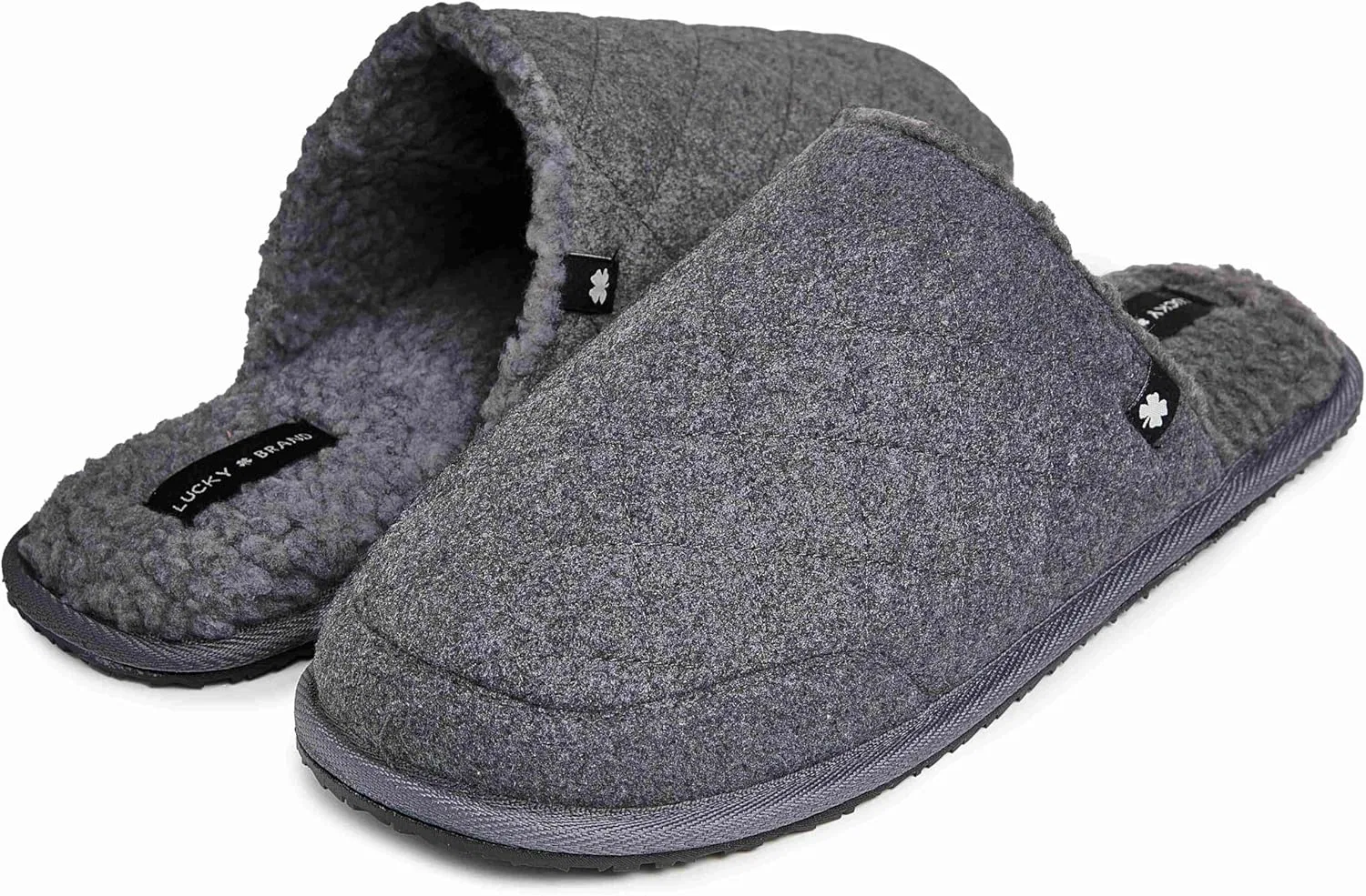 Тапочки мужские Lucky Brand, charcoal — фото 3
