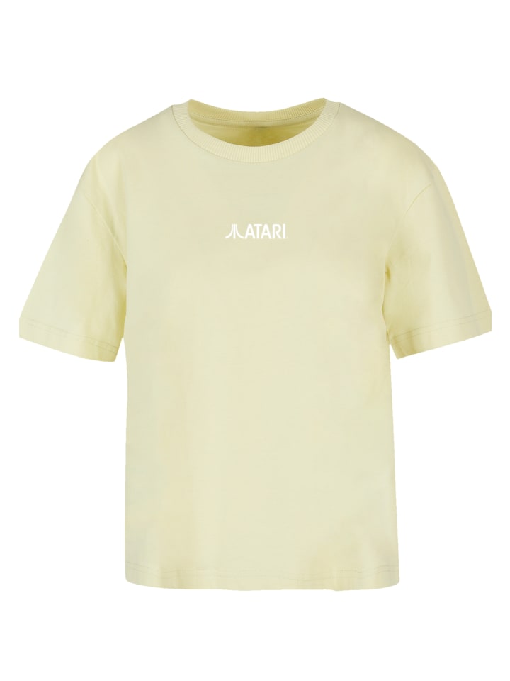 

Футболка F4NT4STIC Tee Atari Games Logo Retro Gaming, цвет softyellow