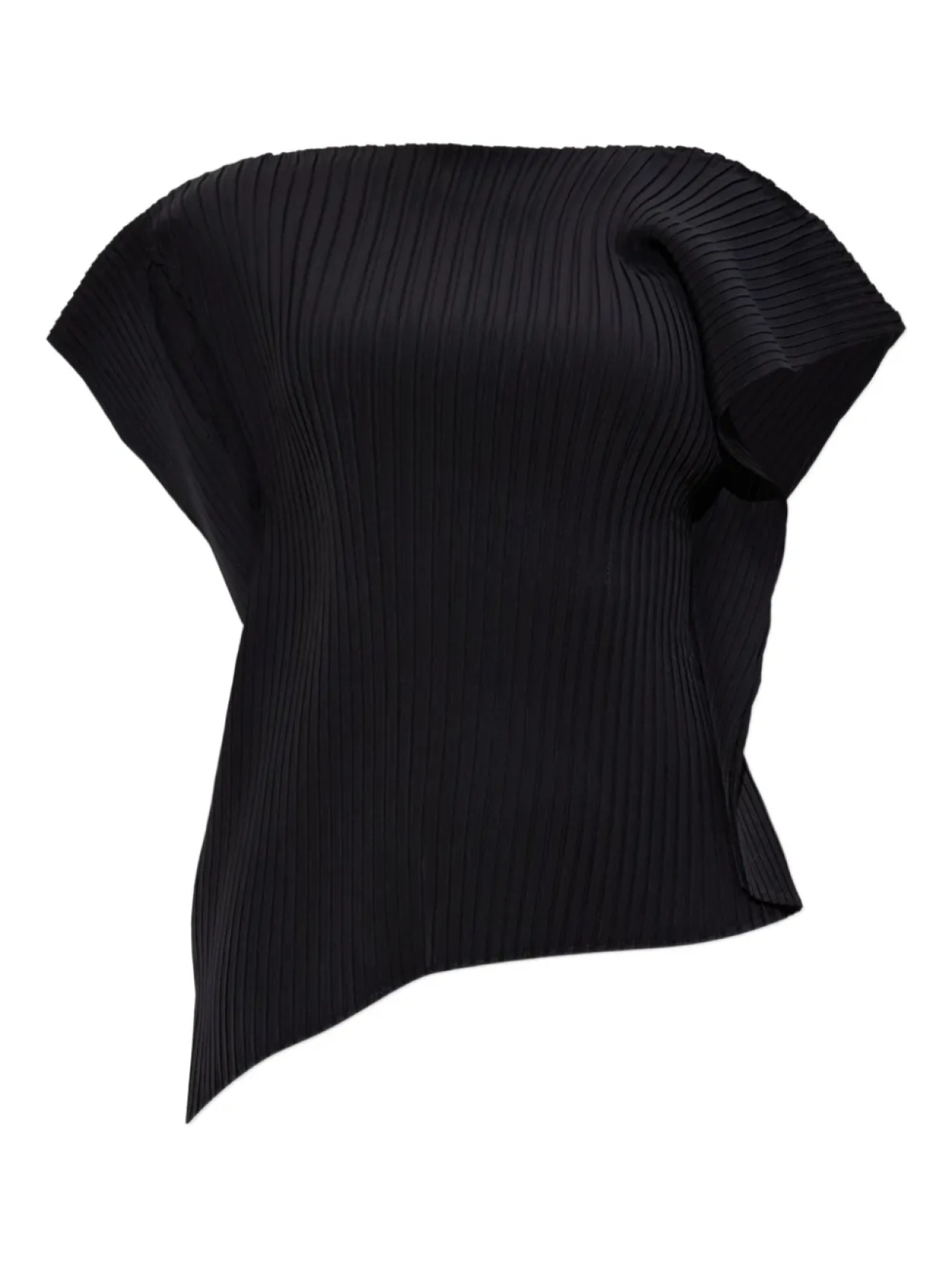 

Плиссированный топ Shadow Study Issey Miyake, черный