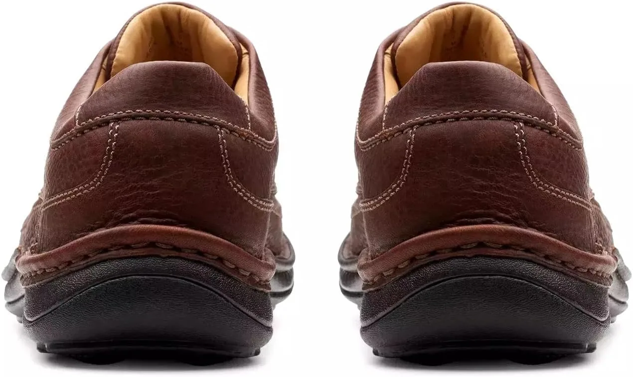 Мужские кроссовки Clarks Nature Three на шнуровке, коричневый — фото 4