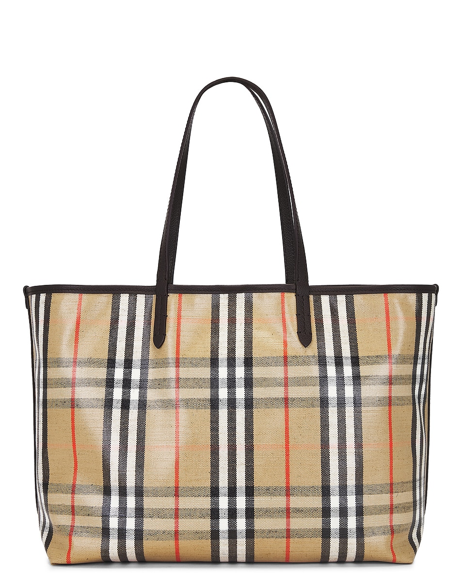 

Средняя сумка-тоут Highlands Burberry, Sand