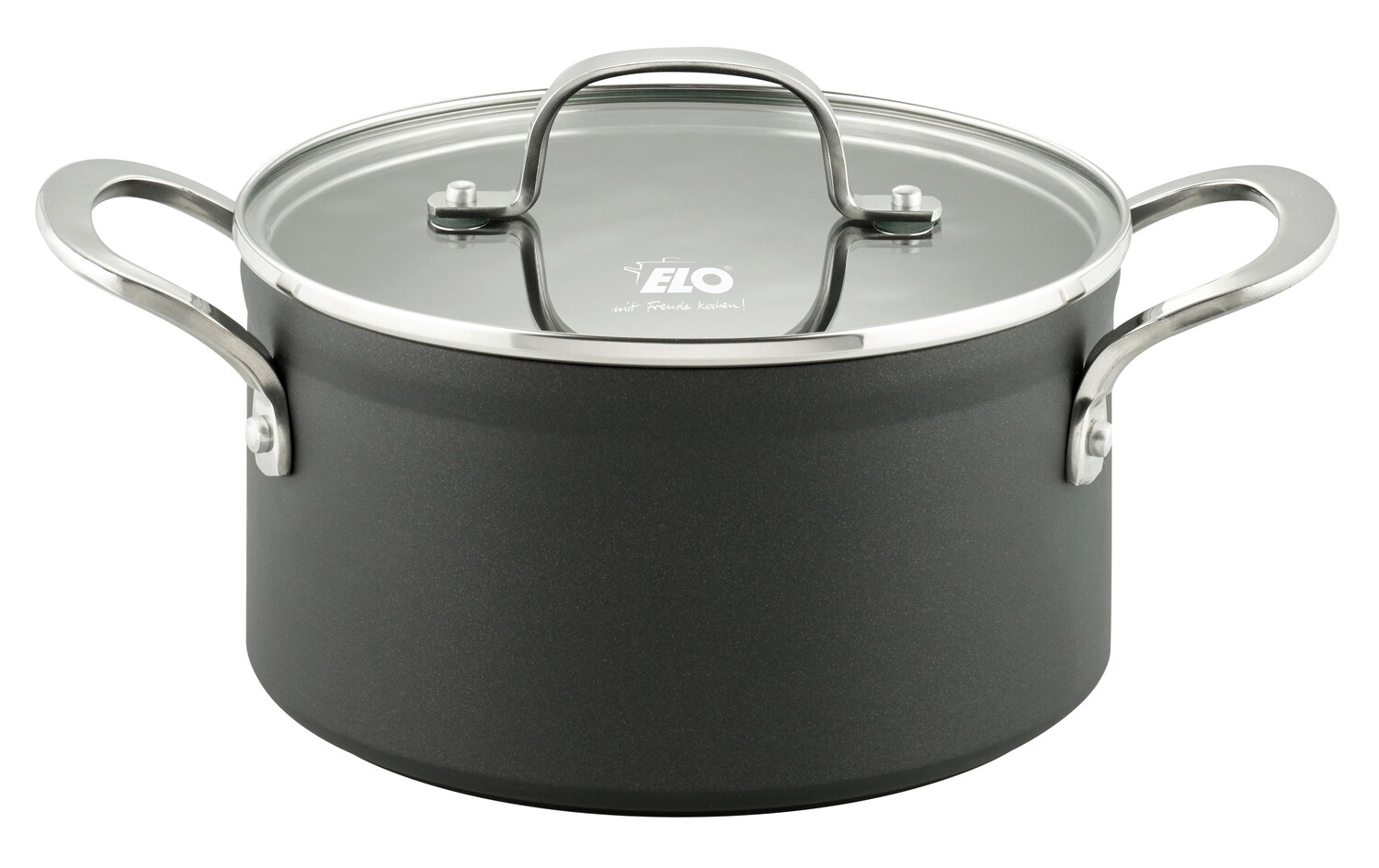 

Кастрюля silver cast 28 л Elo, черный