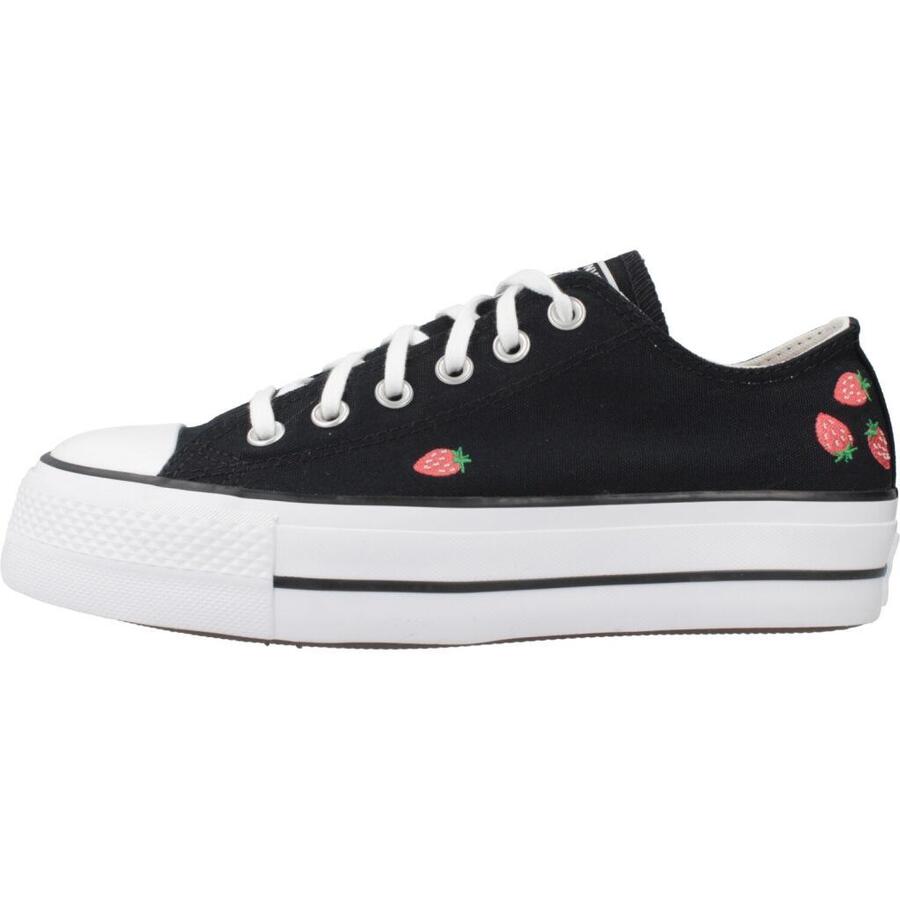 Кеды Converse модель Chuck Taylor All Star Lift Ox цвет черный — фото 2