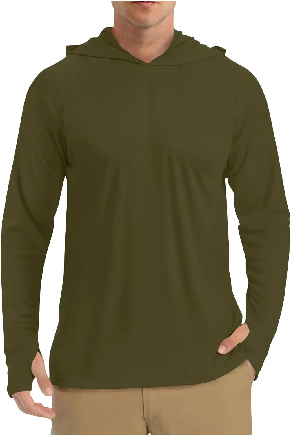 

Мужская толстовка с капюшоном UPF 50+ для защиты от солнца, с длинным рукавом, быстросохнущая Xiaojmake