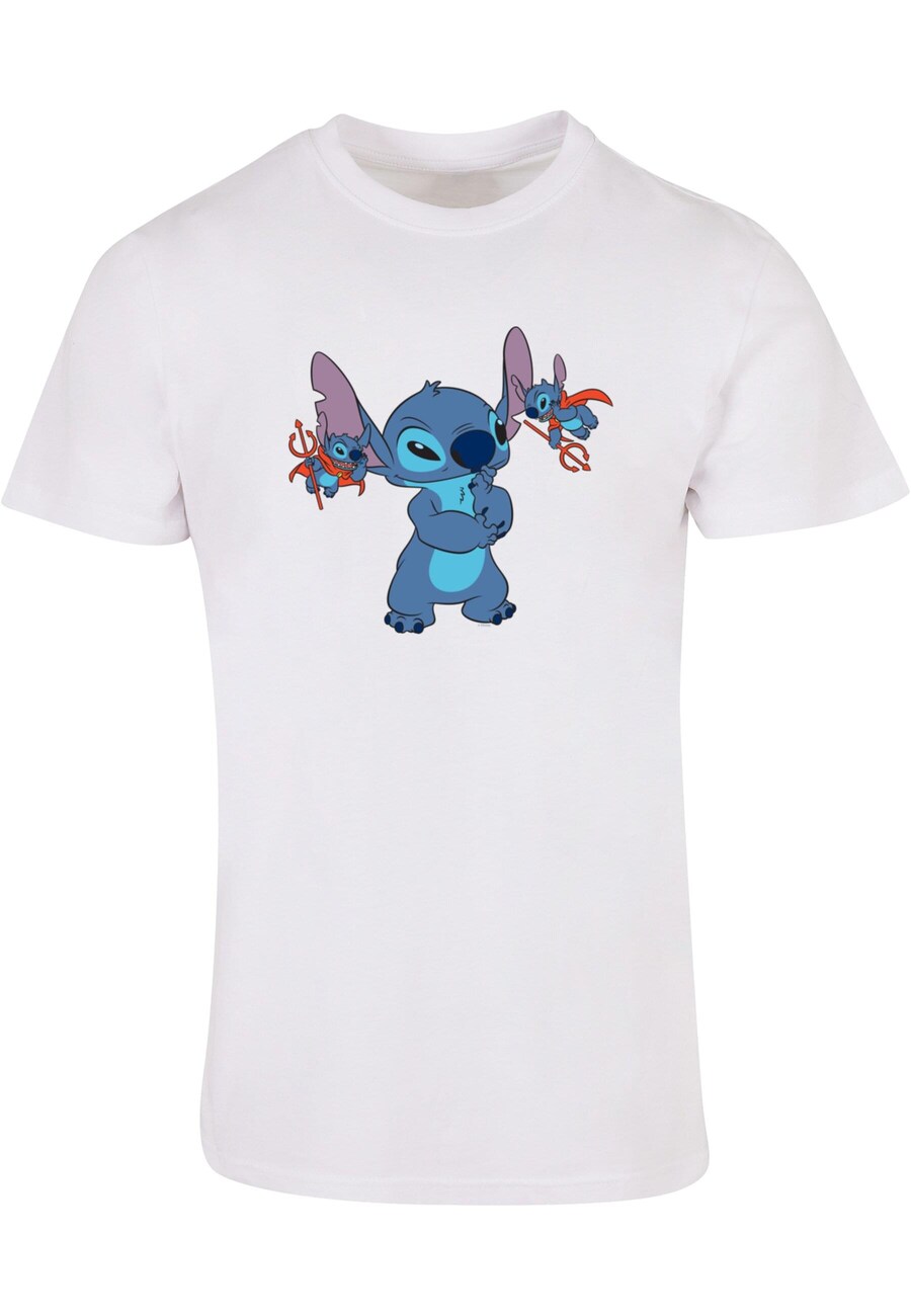 

Классическая футболка ABSOLUTE CULT Shirt Lilo And Stitch - Little Devils, белый