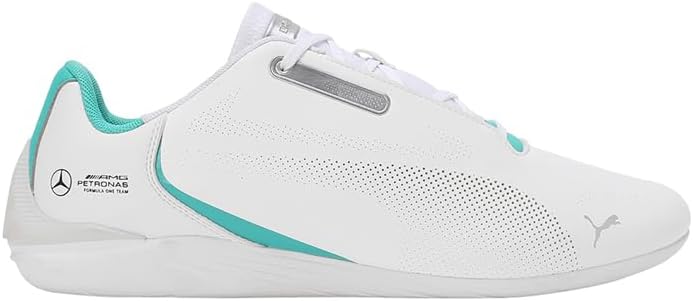 Мужские низкие кроссовки PUMA, белый/зеленый — фото 4