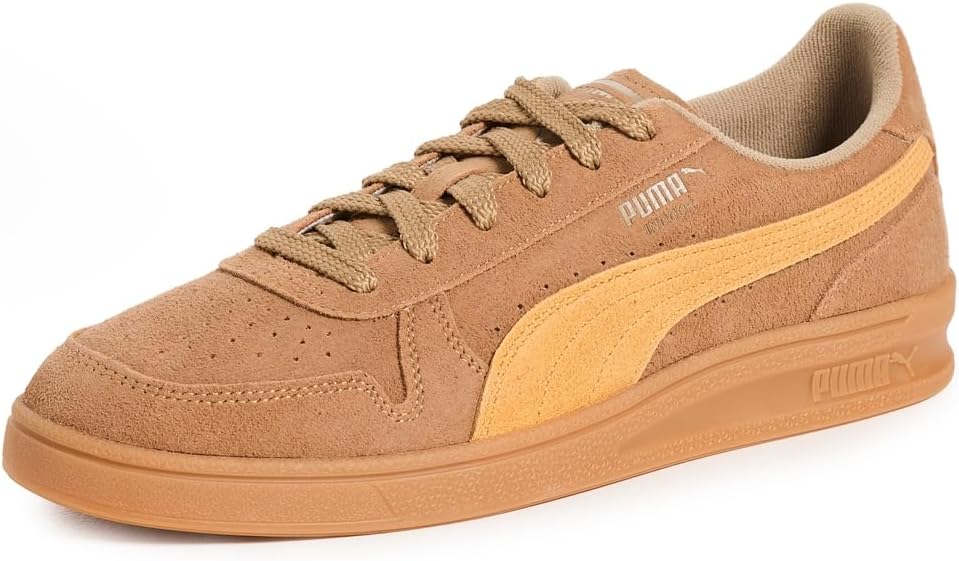 

Мужские кроссовки PUMA Indoor R-Suede, желтый/шоколадный