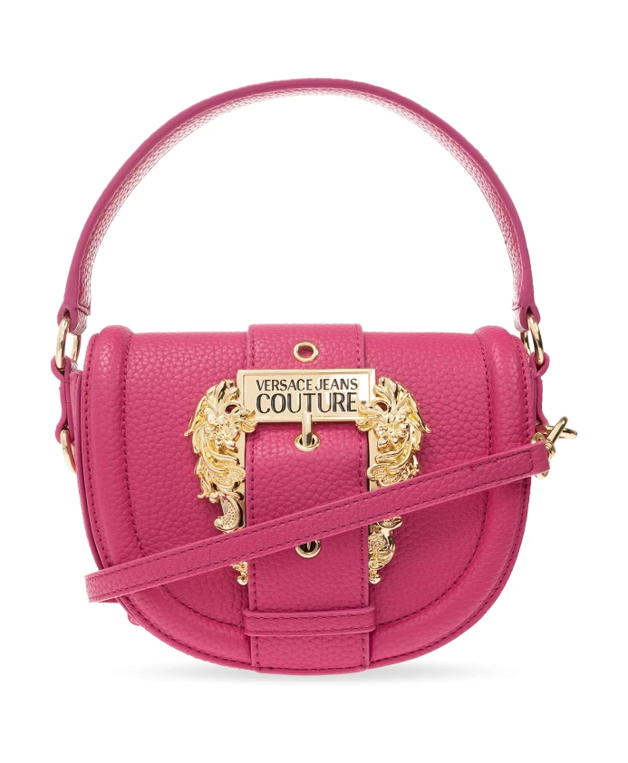 

Сумка через плечо с логотипом Versace Jeans Couture, розовый