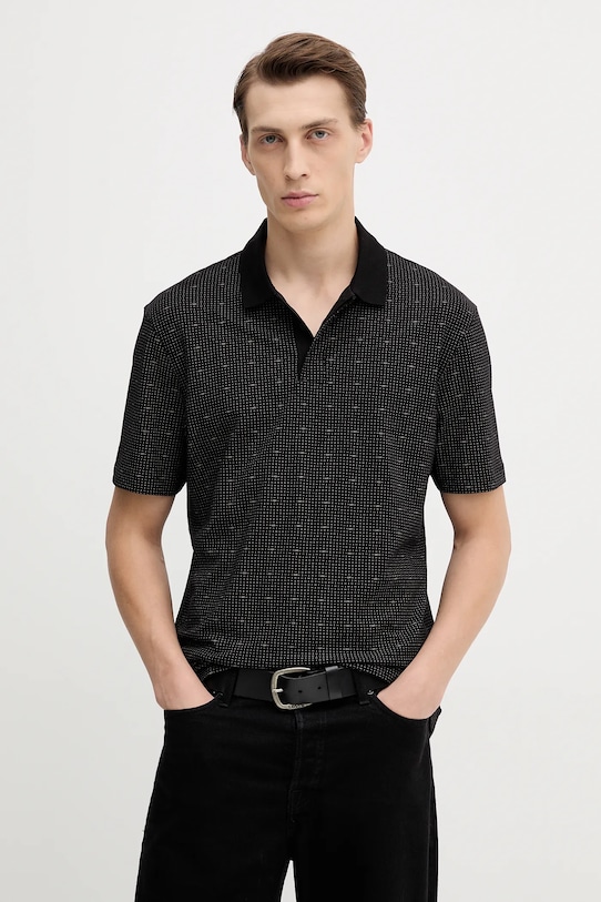 

Поло Armani Exchange, черный