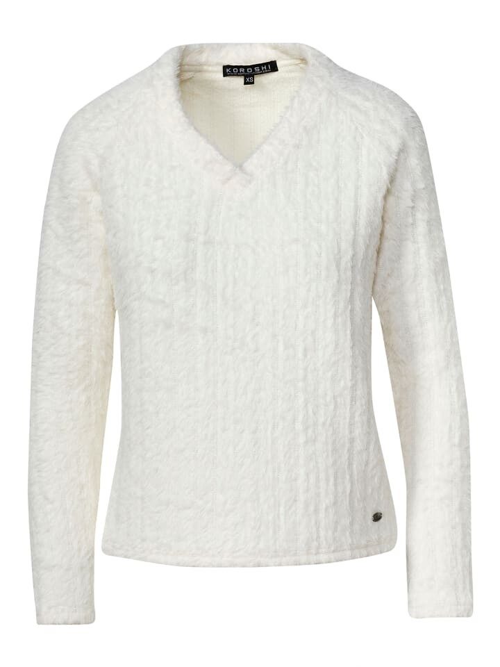 

Пуловер KOROSHI GESTRICKTES JERSEY, белый