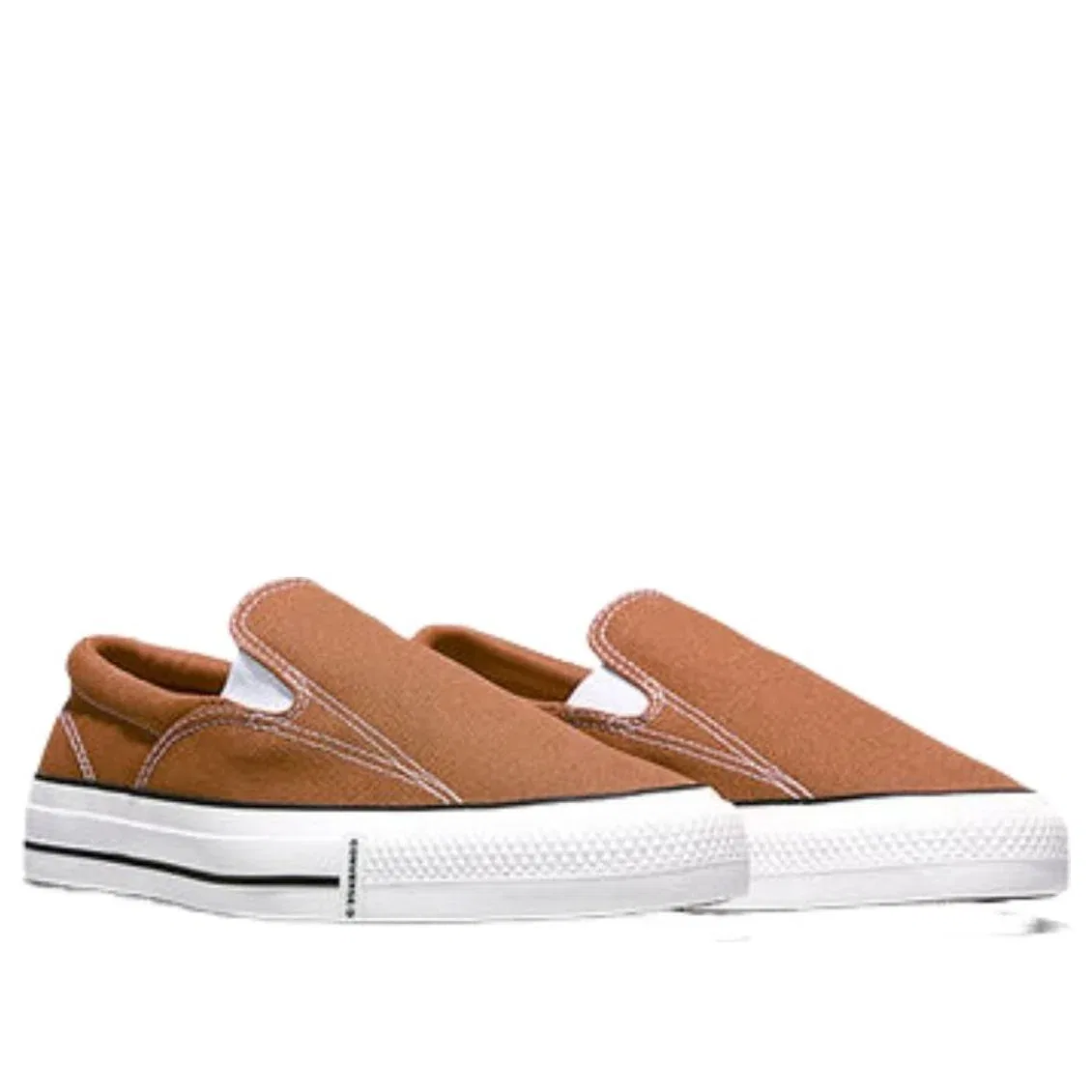 Кеды Converse Chuck Taylor All Star Malden Slip-On 'Unearthed Brown White Black' A15937F, коричневый — фото 3
